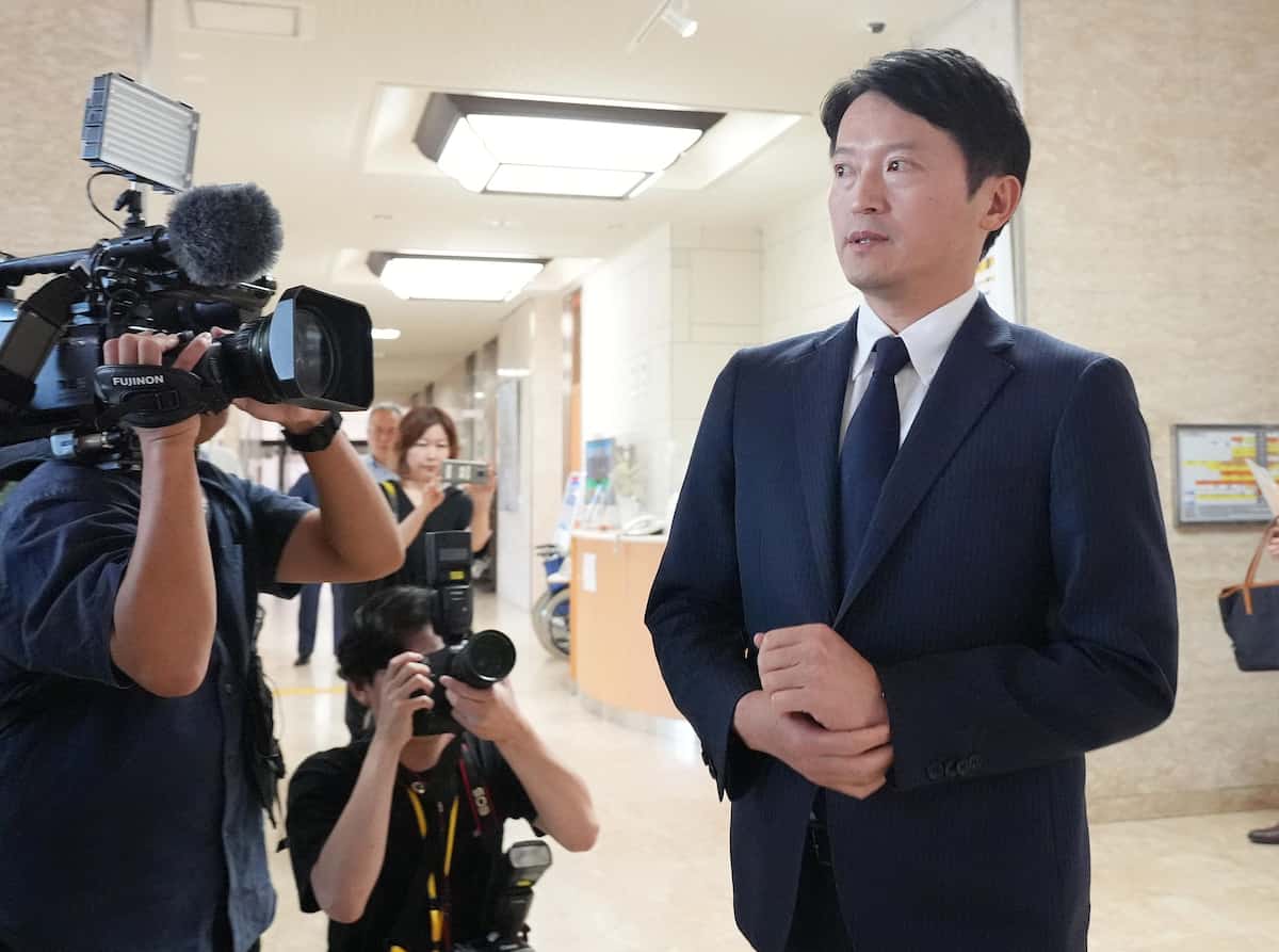【兵庫】斎藤知事、捜査結果送付に「適法にやってきた認識変わりない」　公選法違反告発